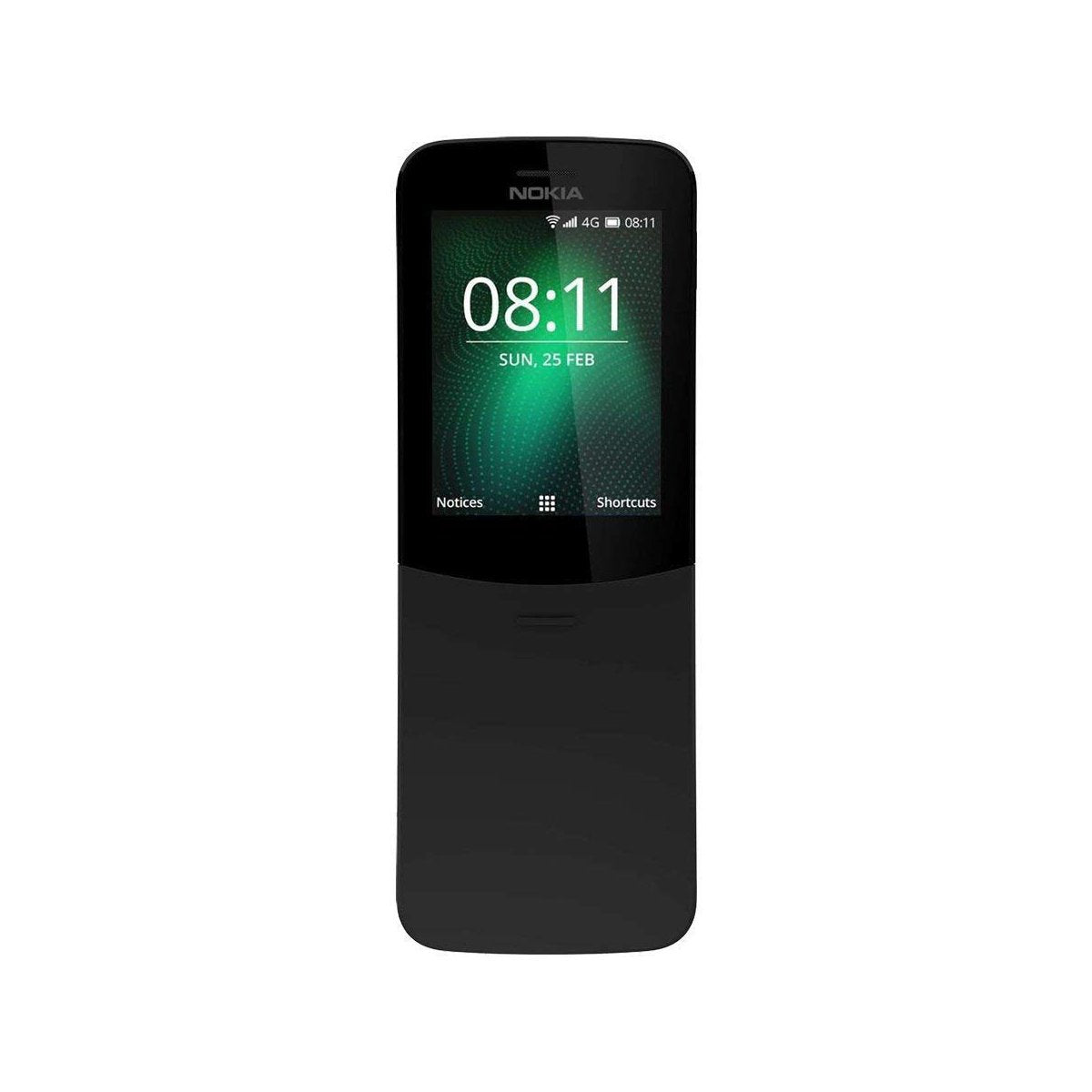 Nokia 8110 4G (TA-1059) Dual Sim Factory Unlocked Black